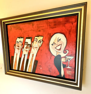 Todd White Numbered Giclee "Drink of her Choice"