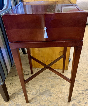 Baker Side Table w/Drawer AS IS