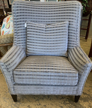 Brand New!! Swaim Luxe Velvet Patterned Chair